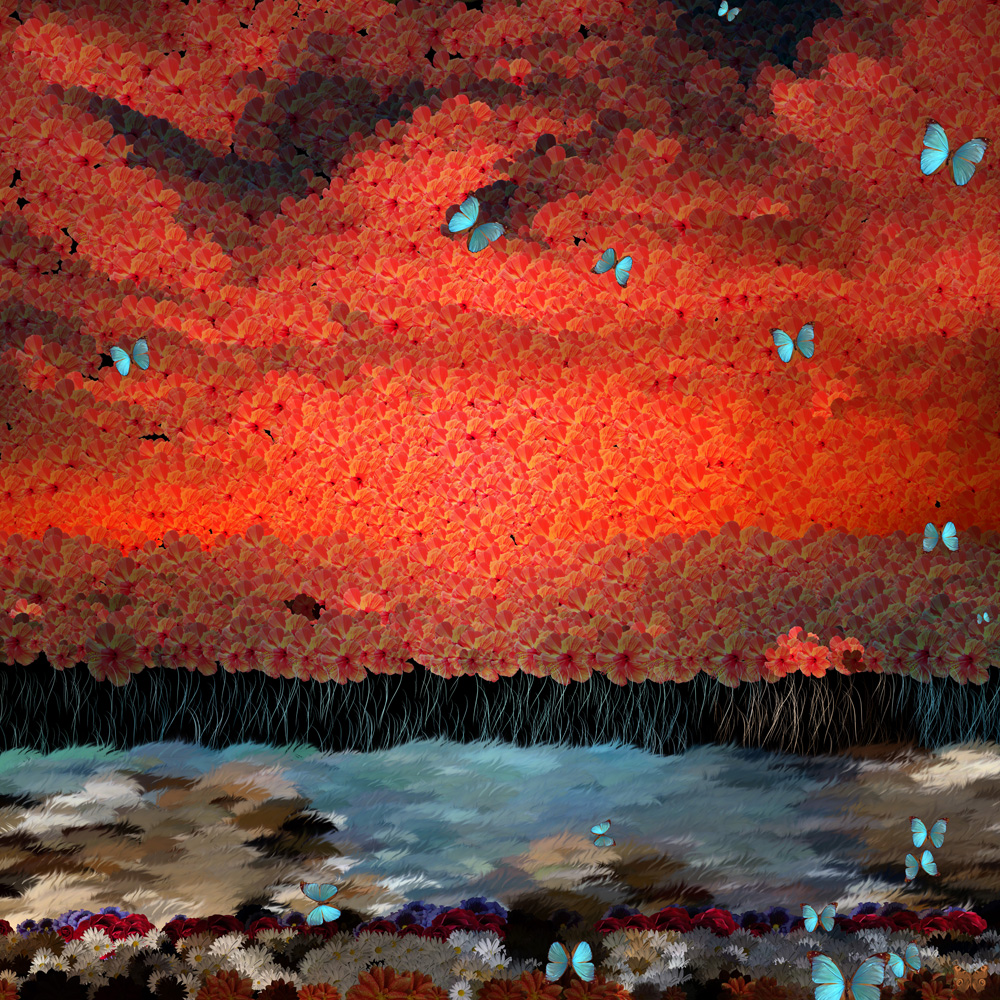 Demain Il Fera Beau (80x80cm)