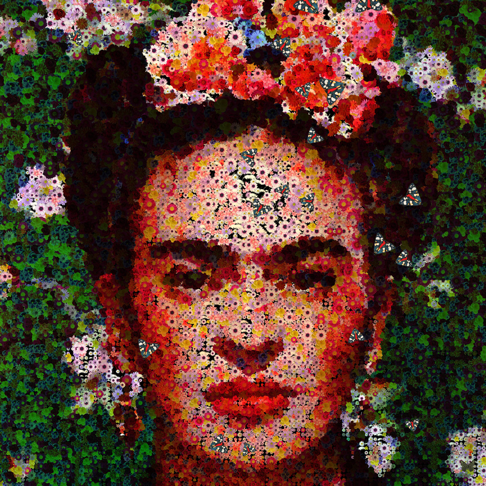 Frida Aux Fleurs