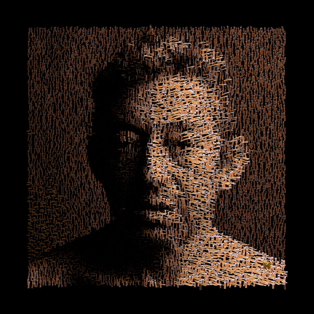 Gainsbourg (80x80cm)