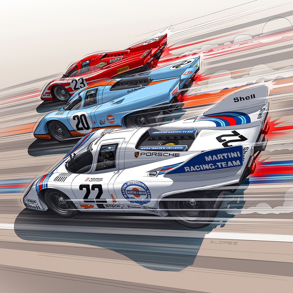 PORSCHE 917 TRIO