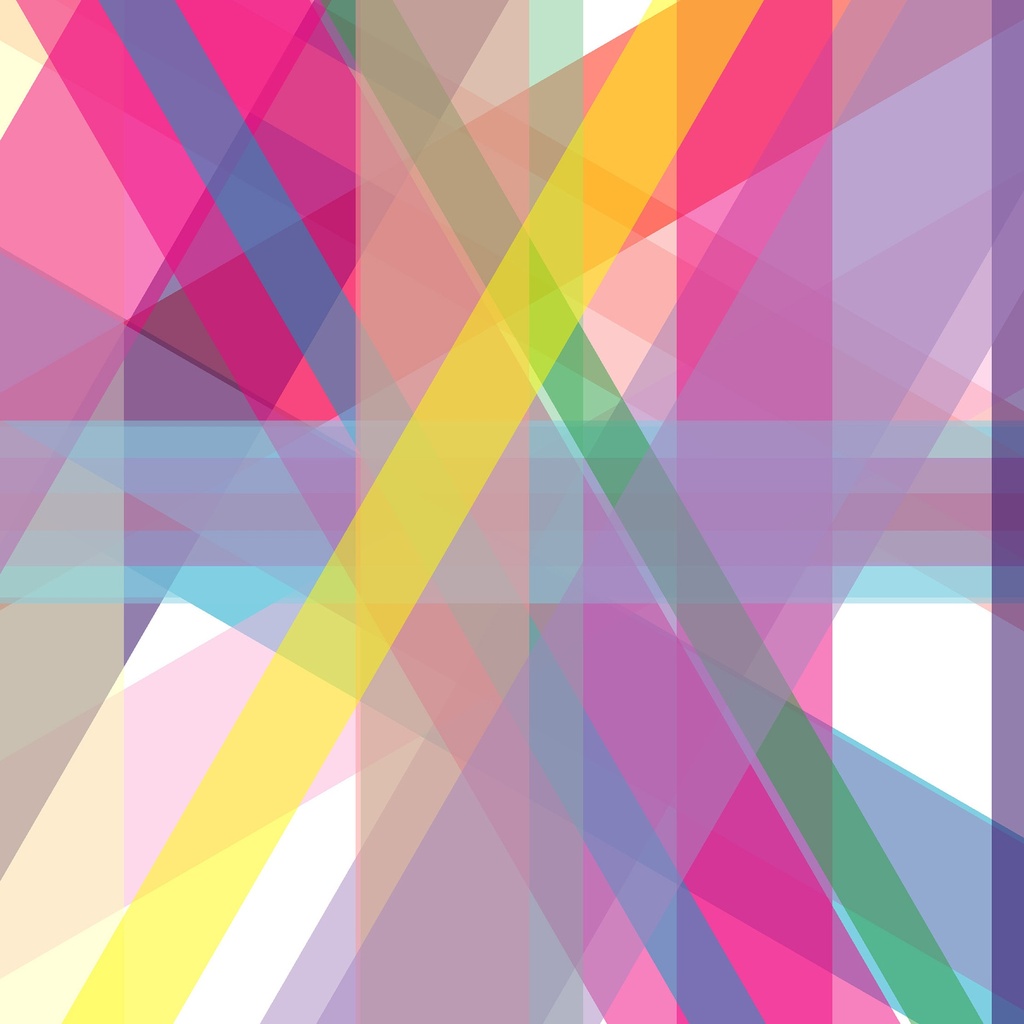 INTERSECTIONES #30 (Impression numérique sur toile 80x80 cm encadrée)